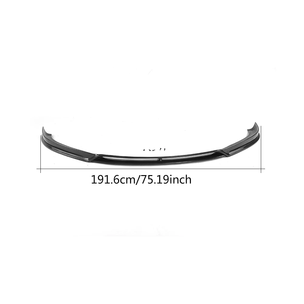 

Carbon Fiber / FRP Front Bumper Lip Spoiler Splitters for Tesla Model S 70D P85D 90D P100D Sedan 4 Door 2016 2017