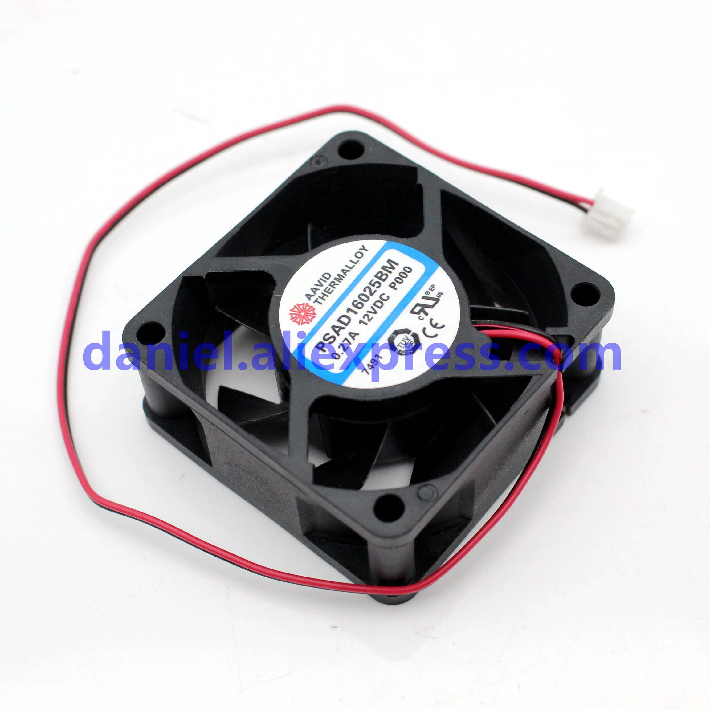 25mm 2pin Ant S9 Fan For AAVID THERMALLOY 6025 PSAD16025BM DC12V 0.27A 60 60 