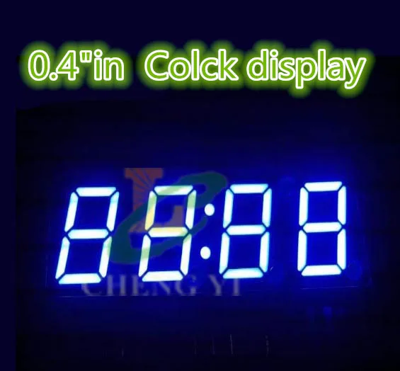 Ультраяркий чистый зеленый 3 5 дюймовый общий анод 7 сегментный дисплей 4 значный