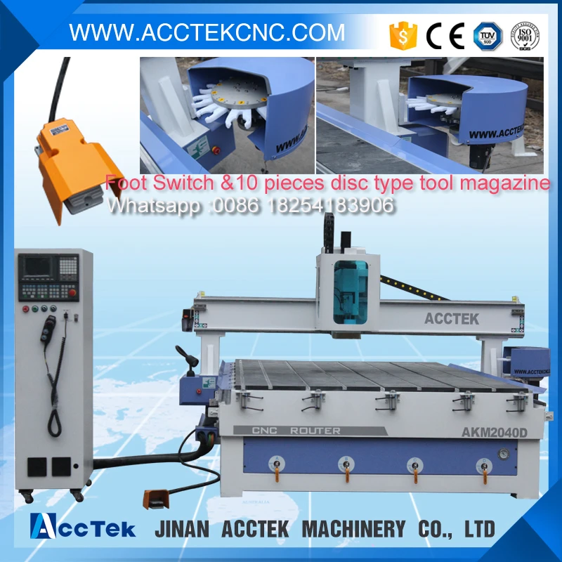 Автоматический инструмент changer atc cnc маршрутизатор/cnc деревообрабатывающий