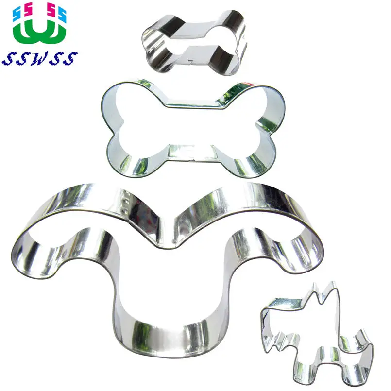 Большие уши и большие инструменты для украшения торта в форме костей формы