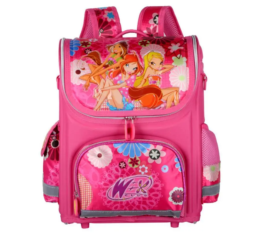 Ортопедические детей школьные сумки для девочек Новинка 2017 Детский Рюкзак Monster