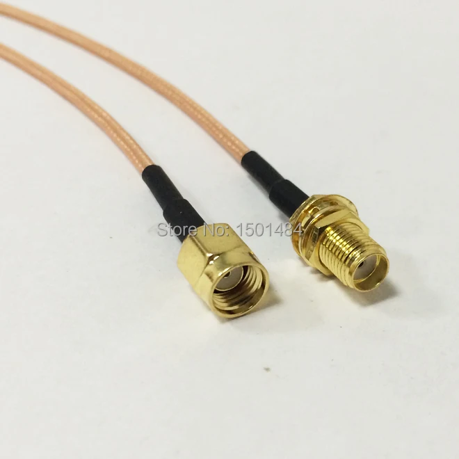 НОВЫЙ SMA женский Джек переключатель RP-SMA штекер RG316 15 см 6 &quotдля WIFI антенны |