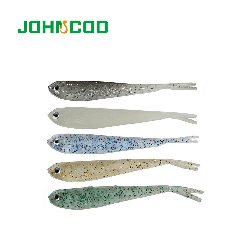 JOHNCOO 2018 новый рыболовный Карп 15 шт. 7 5 см 2 1 г силиконовая приманка для рыбалки