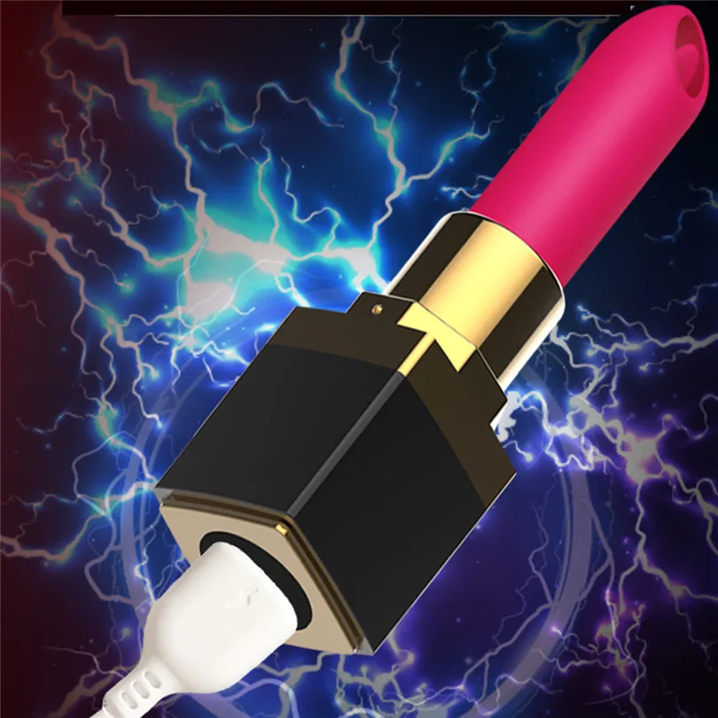 Мини вибратор губные помады тип язык Вибратор Вибрация портативный вибрирующий