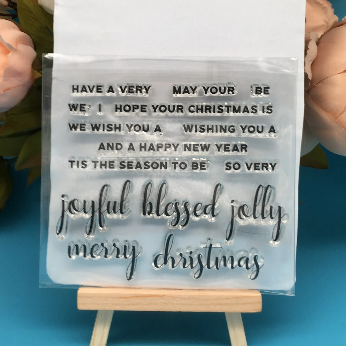 Новые веселые общие слова прозрачный силиконовый штамп печать Сделай Сам