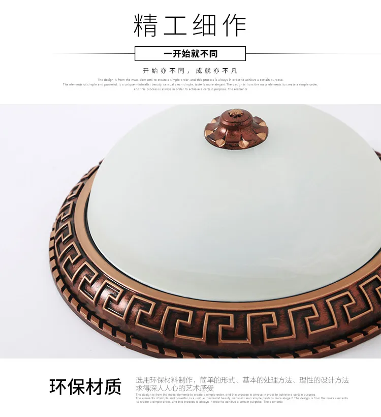 Ceiling lamp Chinese lamps style bedroom round living room aisle lights LED porch balcony lighting | Освещение