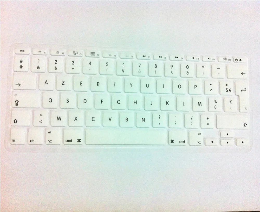 Новое поступление 11 6 силиконовый чехол для клавиатуры Macbook Air с французскими