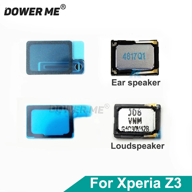 Динамик Dower Me для Sony Xperia Z3 D6603 SOL26 D6653 водонепроницаемый с клейкой наклейкой|loud speaker