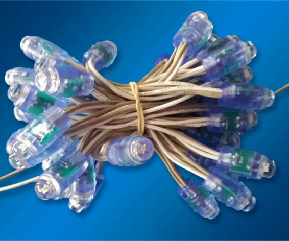 12 мм диаметр светодиодных одноцветных узлов узел сквозного отверстия DC5V