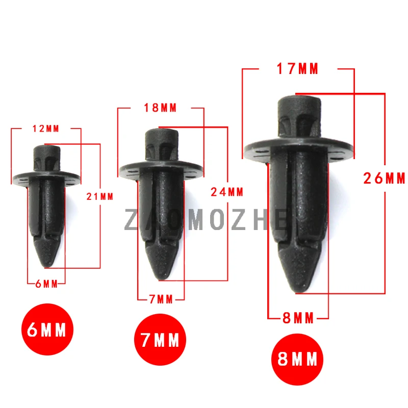 1 шт. пластиковые винты для мотоцикла спортивного автомобиля|Накладки и
