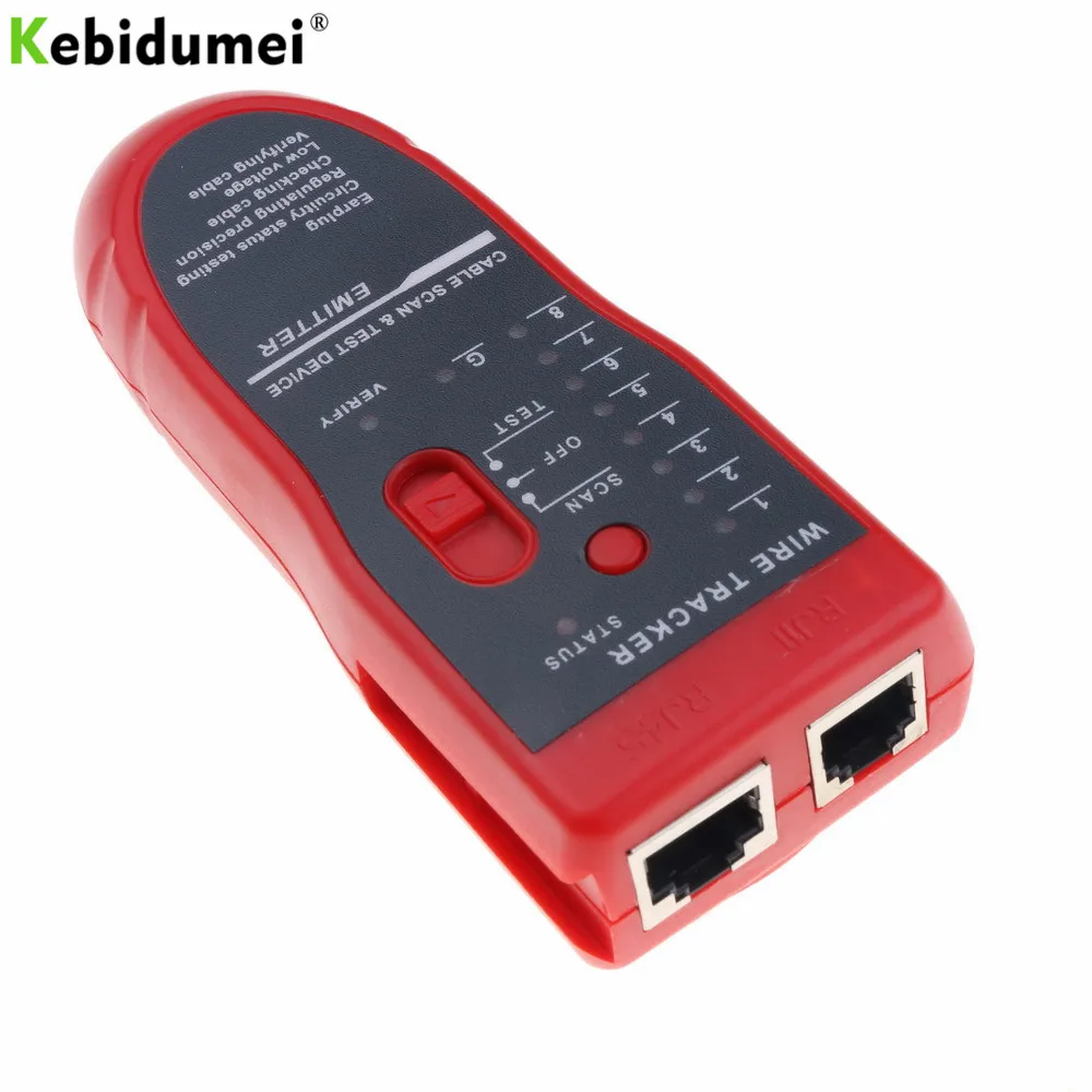 Телефонная сеть RJ45 RJ11 кабель провод CAT5 CAT6 гигабитный Ethernet трекер Тестер