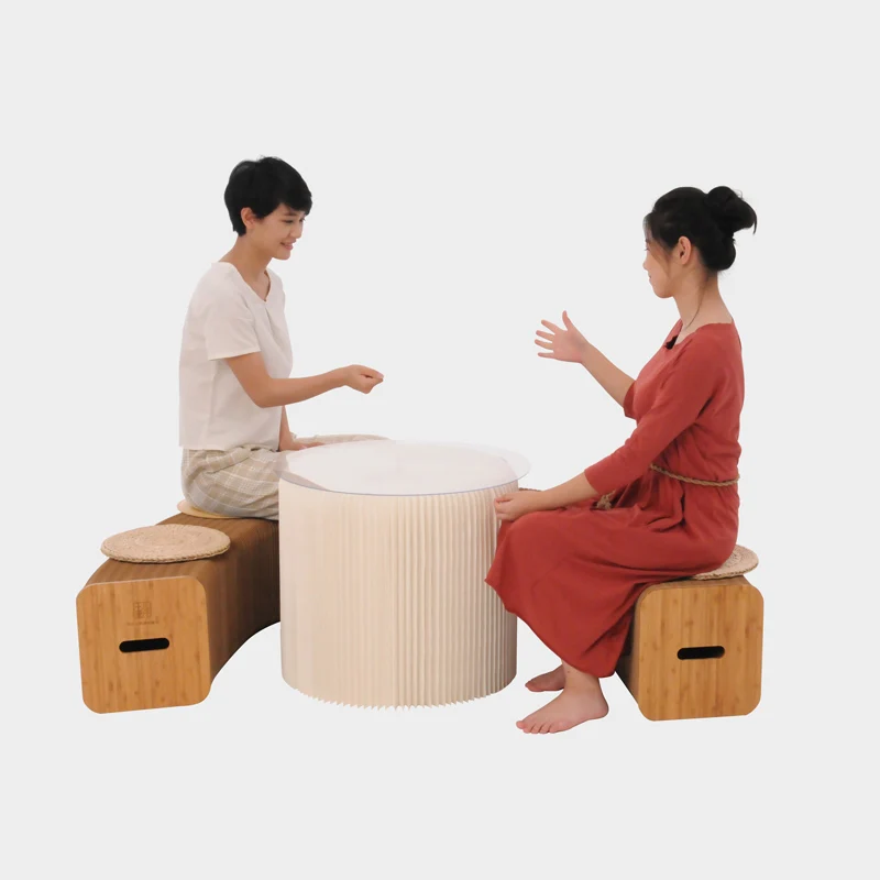 Современный чайный столик для гостиной простой угловой диван маленький круглый