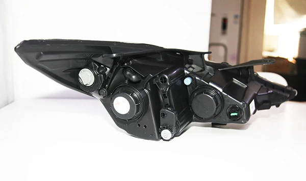 For Sonata I45 LED Strip Head Lamp For HYUNDAI 2009 2010 2011 2012 2013 Year Double Color With Daytime Running Lights