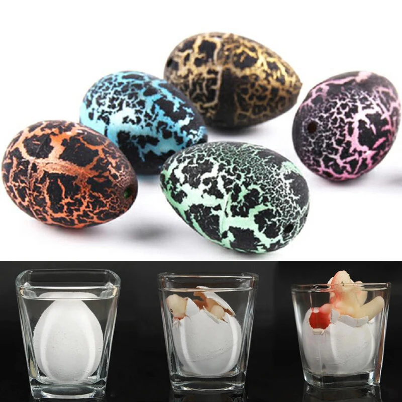 

10 Pcs/Set Magic Hatching Growing Dinosaur Eggs Water Surprise For Children Educational Toys Gift Model