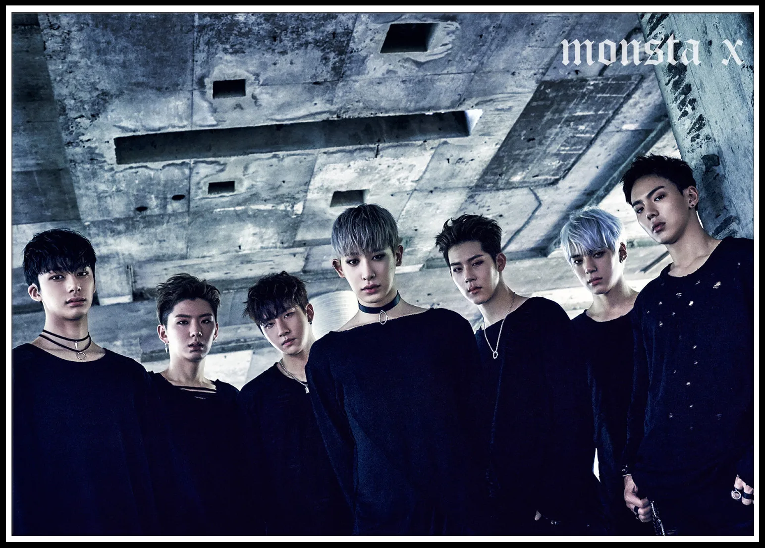 Постер Monsta X наклейки на стену с прозрачным изображением украшение для дома