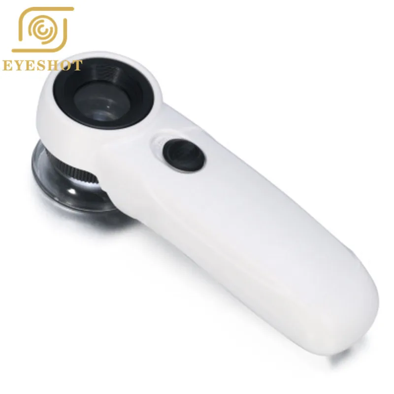 EYESHOT ручной фокус ювелирные часы Лупа очки лупа кривошипного типа лупы 21 мм 45x