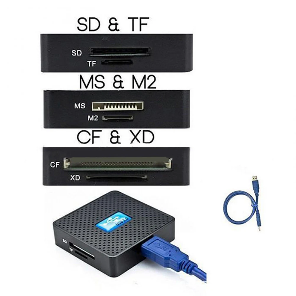 USB 3 0 устройство для чтения карт памяти многофункциональный высокоскоростной SD TF