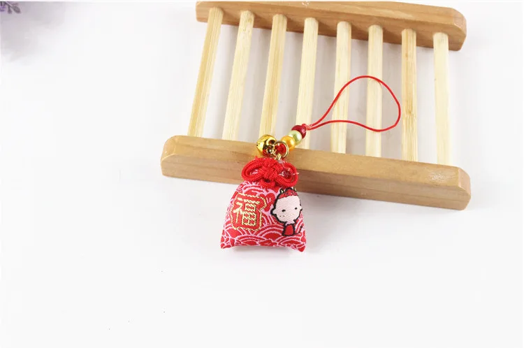 Маленькая традиционная Подвеска для телефона omamori милый брелок-подвеска сумок с