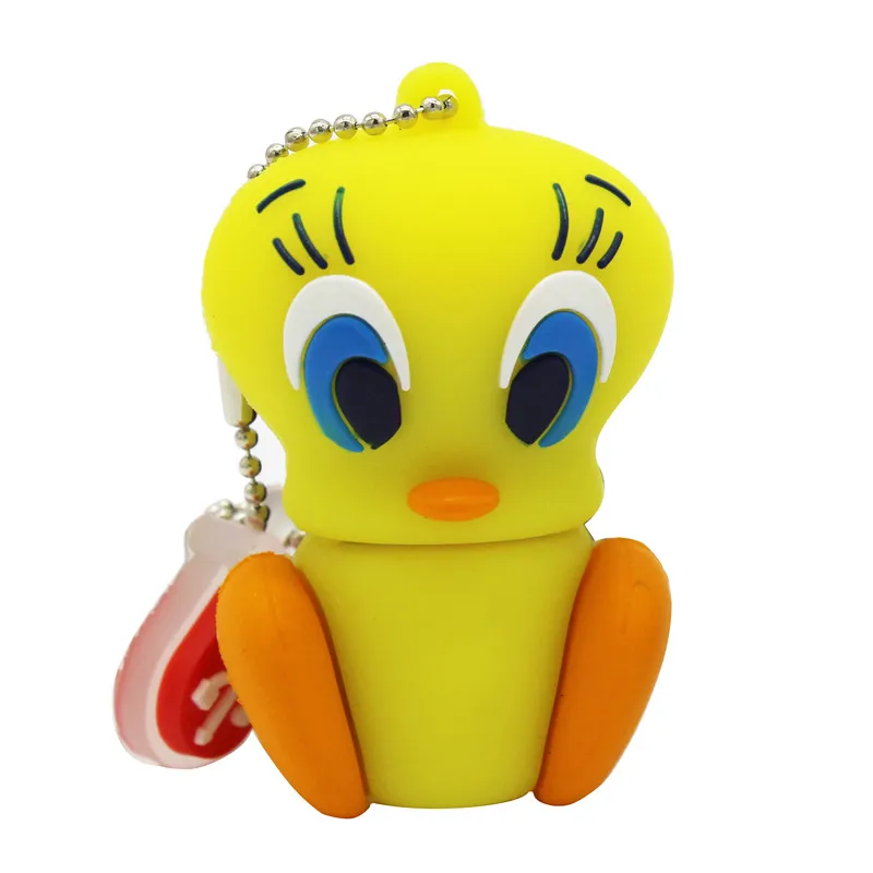 Looney ttes usb флеш-накопитель 32 ГБ флеш-накопитель 16 ГБ 8 ГБ 4 ГБ жуки кролик Даффи утка мультфильм горячая Распродажа животных ручка-накопитель usb 2,0