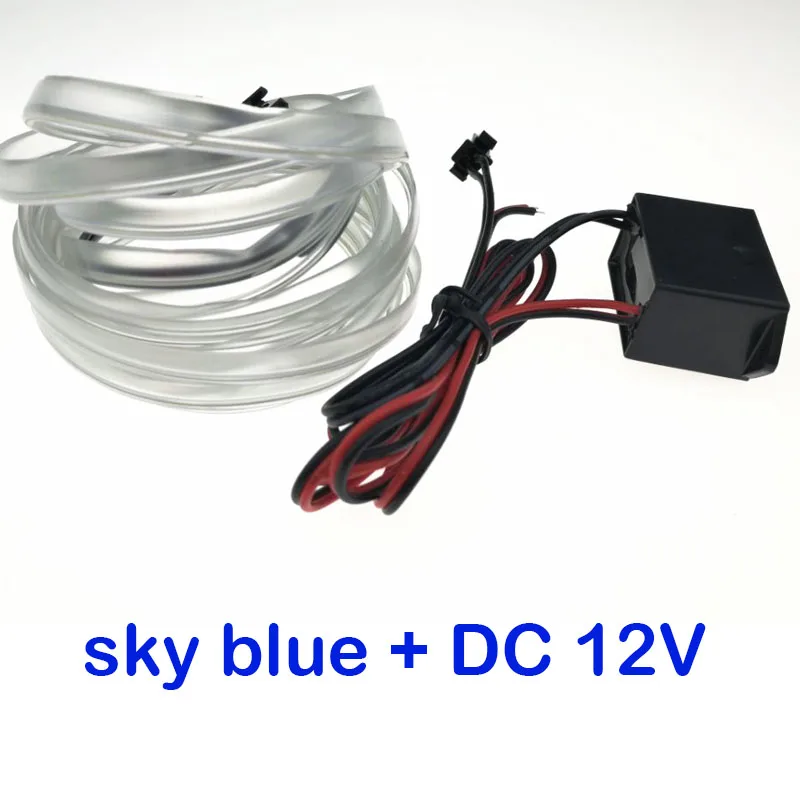 Неоновый светильник с швейной кромкой 3 м 9 футов 8 мм декоративная лампа для