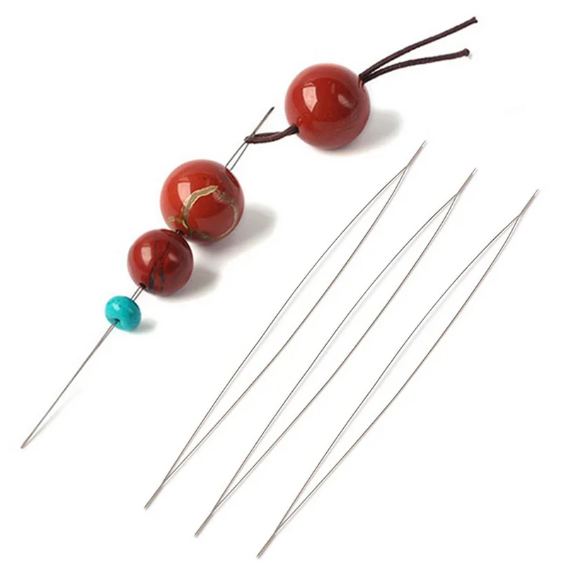 

Beading Threading Elastic DIY 125mm Cord Handmade Bracelets Pins Easy Beading Tool 1pc New Jewellery Needle