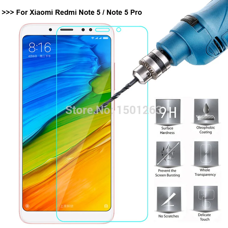 Закаленное Стекло Для Сяо mi красный 6A 6 Примечание 5 Pro S2 Y2 Экран протектор для Xiaomi 8