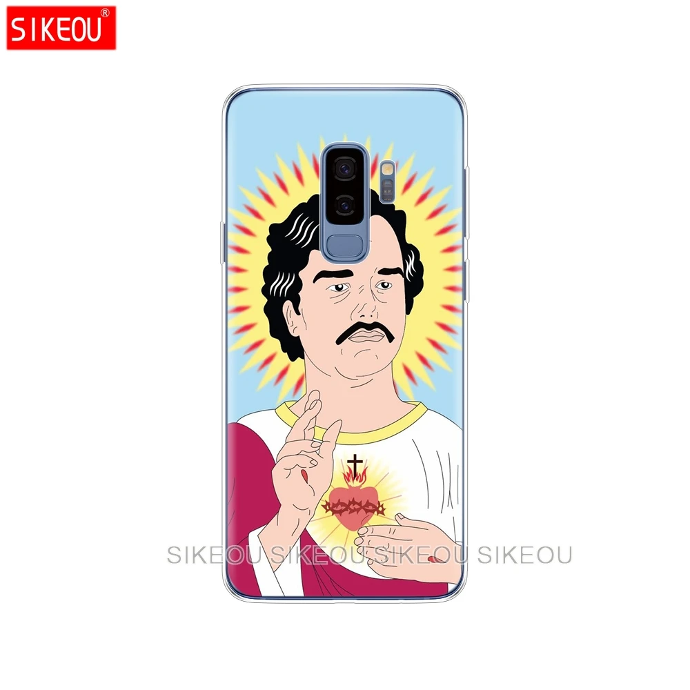 Силиконовый чехол для Samsung Galaxy S9 S8 S7 S6 edge S5 S4 S3 PLUS Модный телефона Pablo Escobar|Бамперы| |