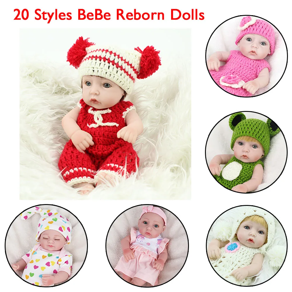 20 видов стилей NPKDOLL Bebe Кукла Новорожденный новорожденный девочка полностью