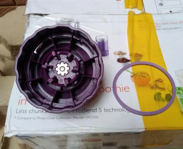 Высококачественный нож с уплотнительным кольцом для Philips HR2162 HR2163 HR2165 HR2166
