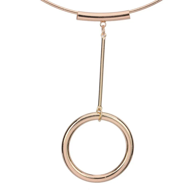 Fashion Gold Color Vintage Statement Round Boho Wedding Chocker Necklaces Women 2018 Collares Bijoux Mujer Choker Drop Necklace | Украшения