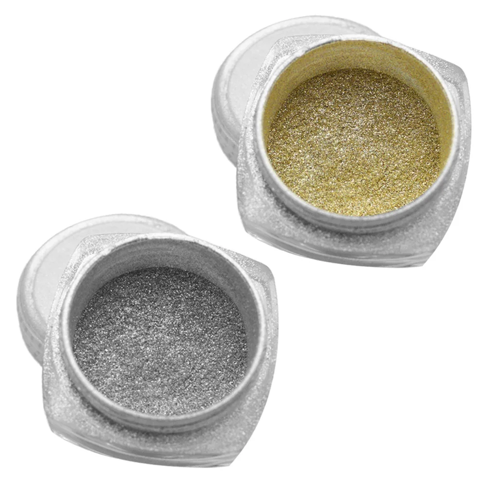 

1 pc Gold&Silver Nails Mirror Powder Nail Art Glitters DIY Ladies Beauty Makeup Manicure Decoration Magic Nail Powder Nail Art