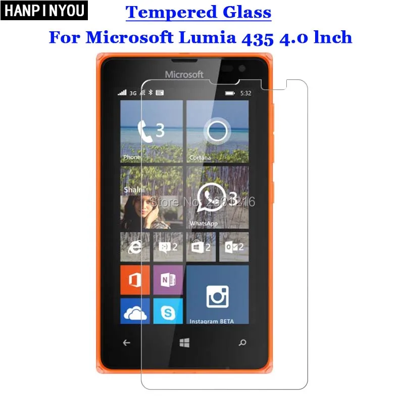 Для Lumia 532 435 закаленное стекло 9H 2.5D Премиум Защитная пленка для Microsoft Nokia 4 0&quot|screen