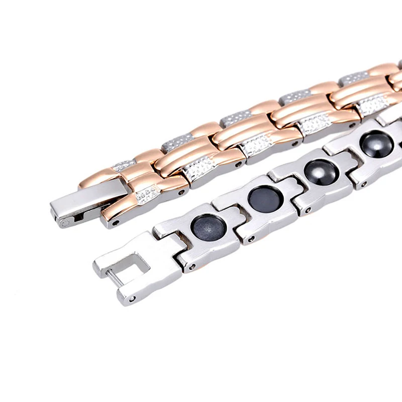 2016 модные женские браслеты из розового золота браслет нержавеющей стали большой