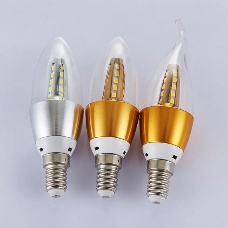LED E14 12 Вт Свеча для лампады лампа Светодиодная свеча SMD2835 теплый белый холодный