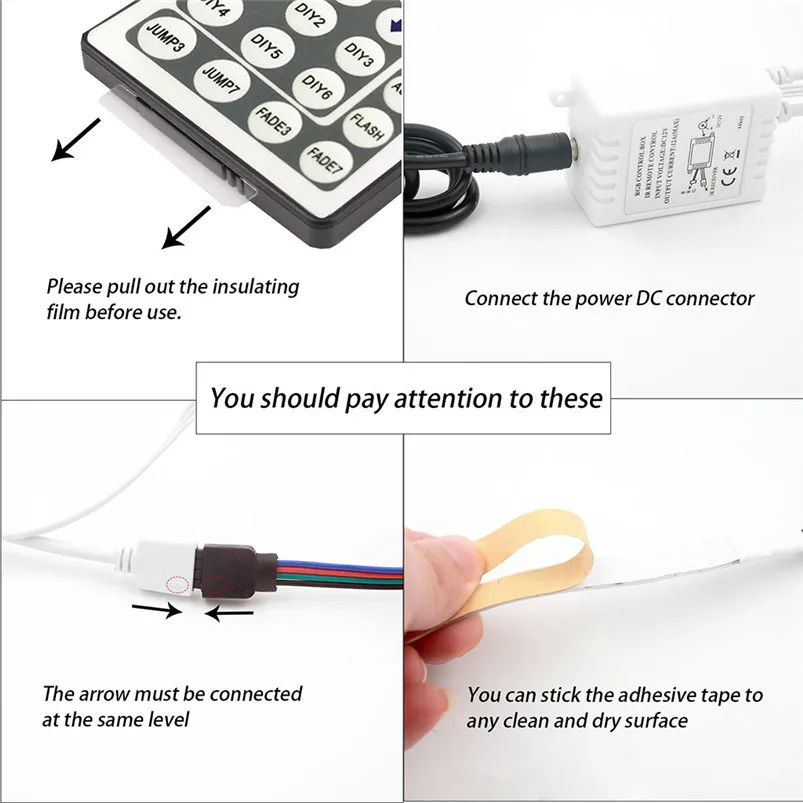 10 м Светодиодные ленты 12V 5050 RGB светильник s Цвет изменение лента
