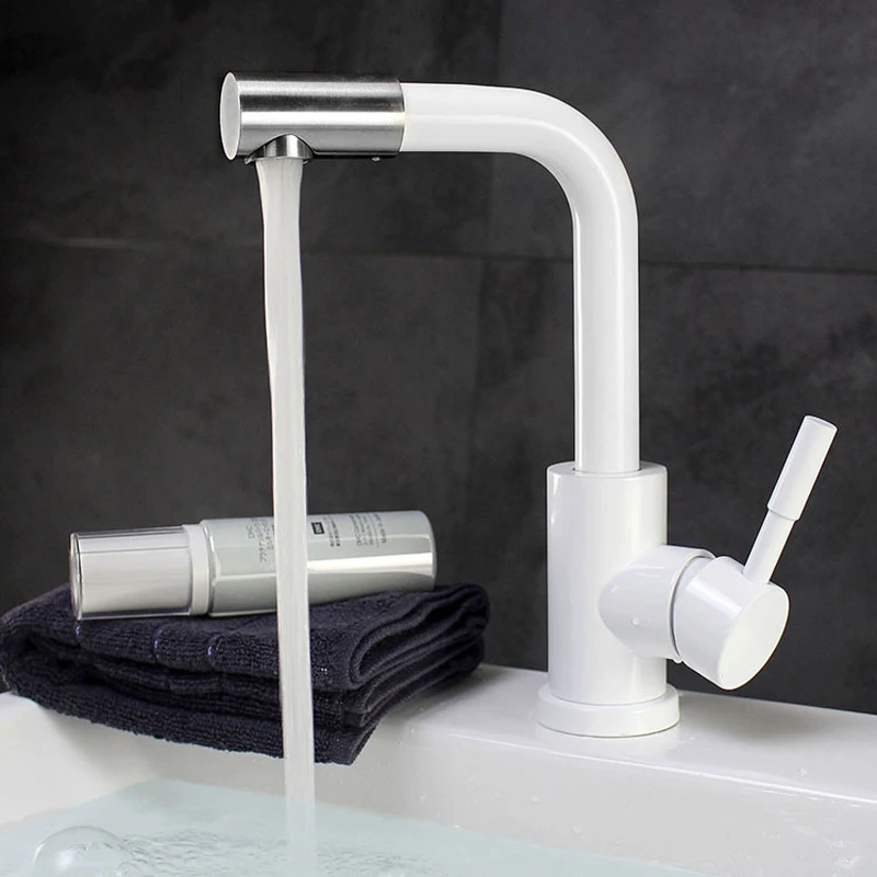 Смесители для раковины с поворотным носиком на 360 градусов смеситель из