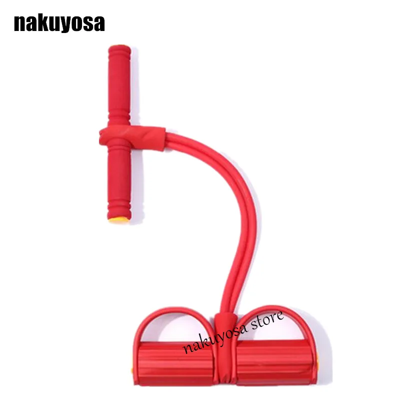 2 трубки сидячие ралли Йога сопротивление полосы педаль тонкая талия снижение