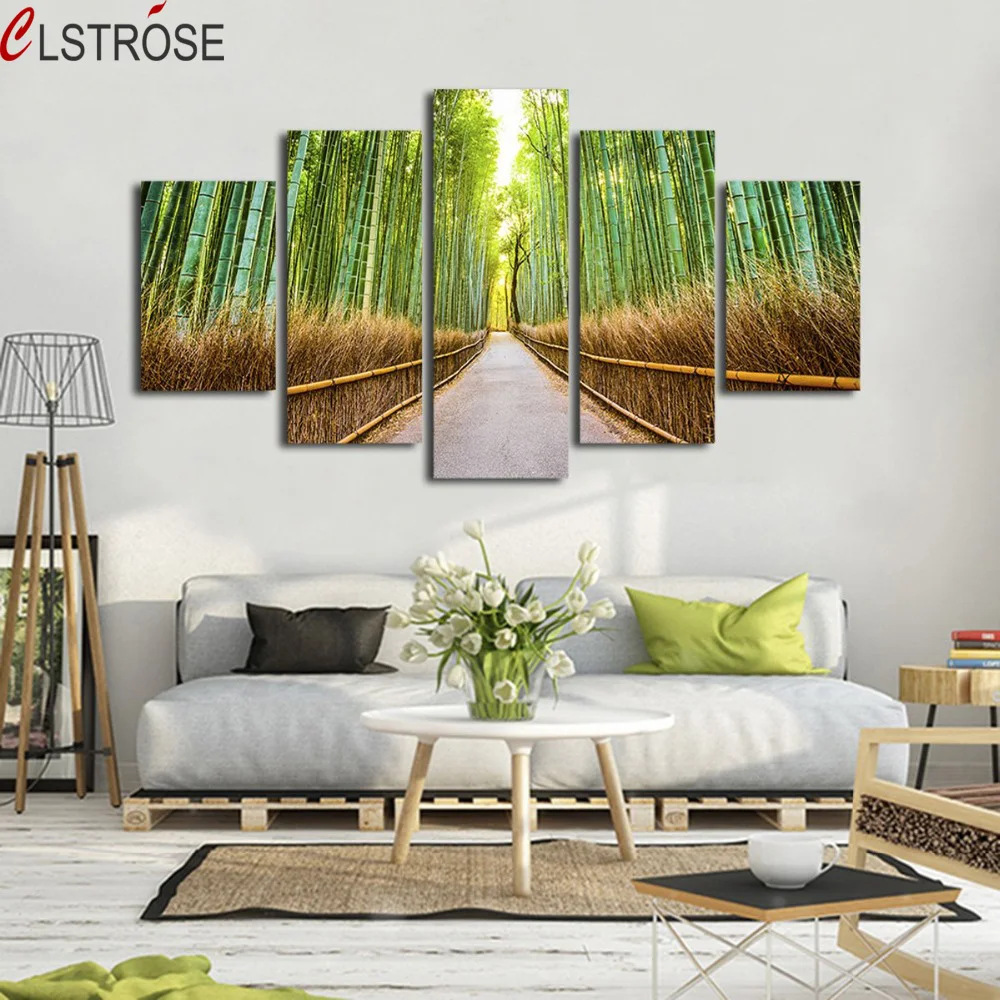 CLSTROSE HD Печатный постер модульные картины на холсте 5 шт. дорожка для ног