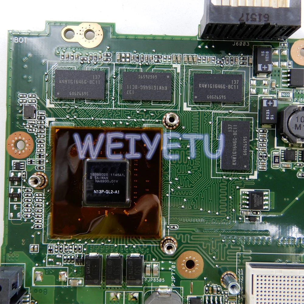 K43SM GT630M 1 ГБ N13P-GL2-A1 HM65 Материнская плата ASUS A43S X43S K43S K43SV K43SJ материнская для ноутбука