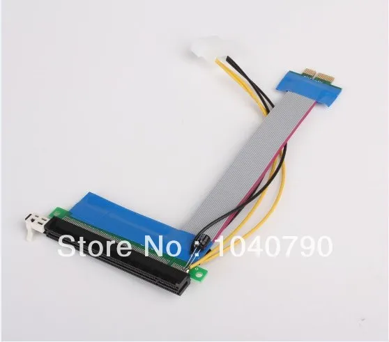 6 шт./лот 30 см PCI-E PCI E Express 1X к X16 riser Card гибкий ленточный удлинитель Кабель питания