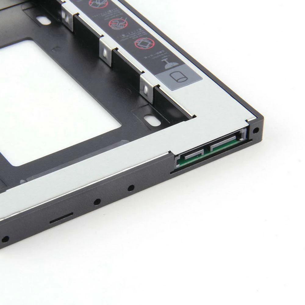 Универсальный SATA 2nd HDD SSD жесткий диск Caddy 9 5 мм для CD/DVD-ROM Оптический отсек Лидер