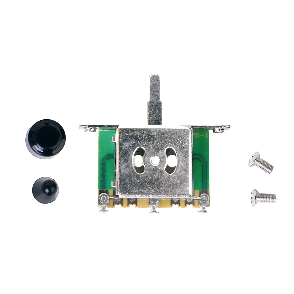 Perfeclan 3 Way Blade Switch W/2 черные ручки гитарные части и аксессуары для электрогитара