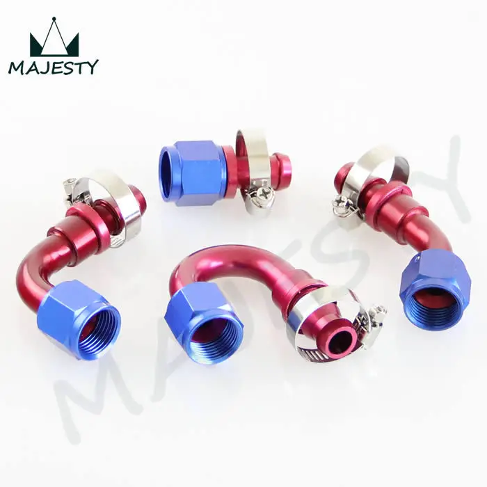 AN10 45 градусов нажимной на замок безмасляный топливный шланг Соединительный