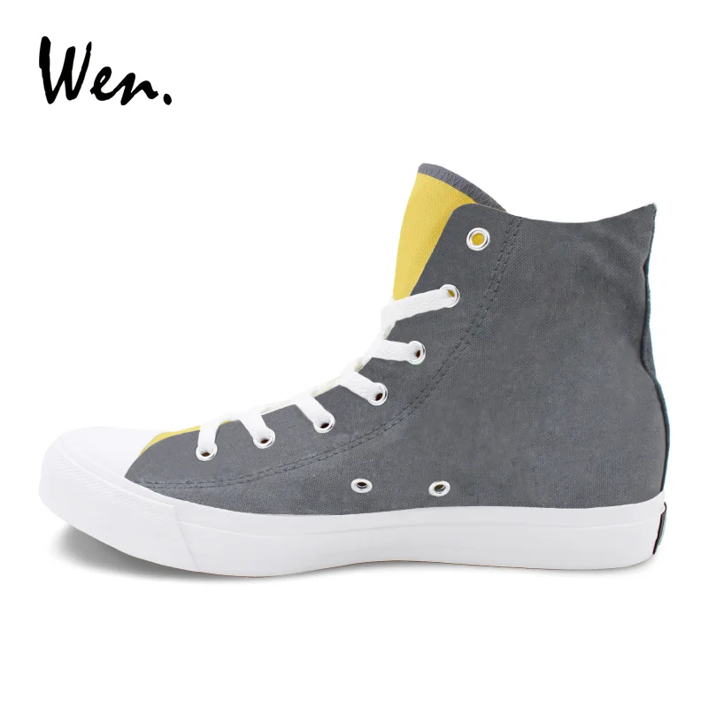 Мужские и женские парусиновые кроссовки Wen повседневные Эспадрильи с цветной