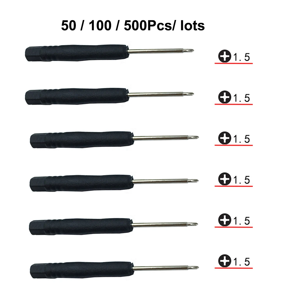 50/100/500 шт./лот Mini Phillips 1 5 PH000 Srewdriver для iPhone 4 4S 5S 6 6S 7 7Plus 7S смартфоны ноутбук