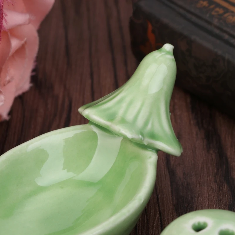 Приправа банка два горошка в рукоятке керамический для соли и перца свадебный