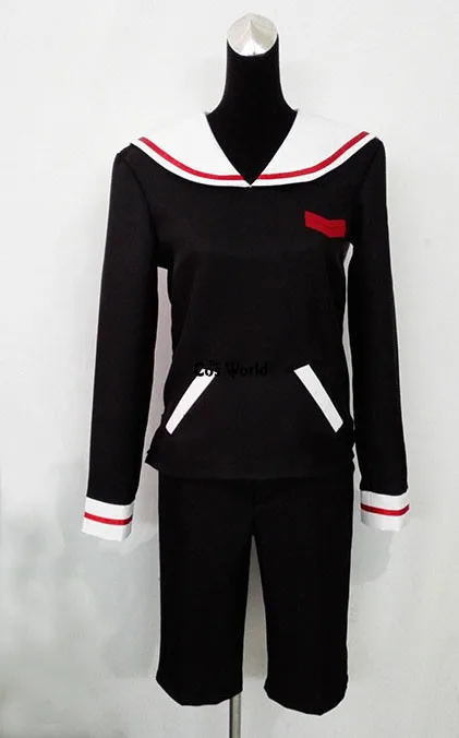 Cardcaptor Sakura кимоно Sakura Li Syaoran школьная форма морская костюм Топы юбка платье наряд аниме костюмы для косплея - Цвет: Li Syaoran Costumes