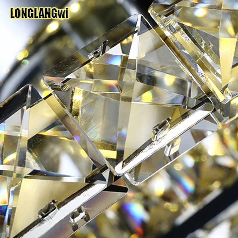 Современные светодиодсветодиодный Хрустальные потолочные светильники K9 для