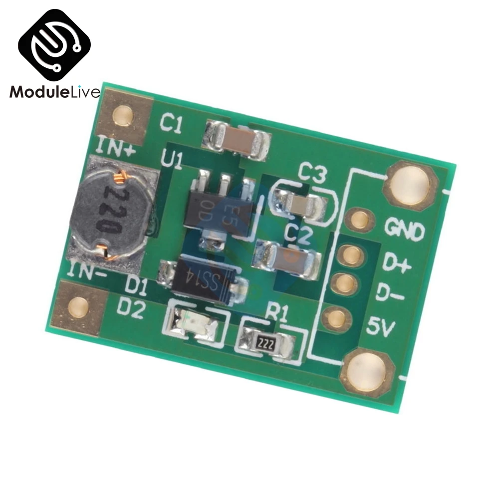 5 шт. 600mA повышающий преобразователь постоянного тока с DC-DC мини Step Up Мощность
